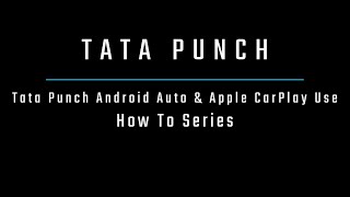 Tata Punch Android Auto Apple CarPlay amp Wireless Adapter Guide  HD⁶⁰ [upl. by Odarbil606]