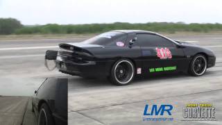 Texas Mile  Kelly Bises 239mph TT Camaro by LMR  March 2011 [upl. by Nov]