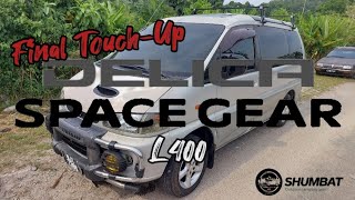 Final TouchUp Mitsubishi Delica SpaceGear L400 [upl. by Waldron728]