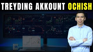 Tradingviewda Akkount Ochish  1 Dars [upl. by Ybab]