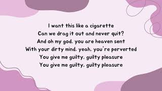 Guilty Pleasure  Chappell Roan Lyrics [upl. by Augustus473]