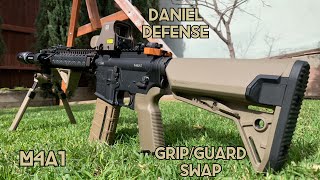 Daniel Defense Grip Swap [upl. by Rehpotsrik]