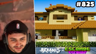 DIA DE ESCONDEESCONDE EM ARKANIS  ARKANIS MINECRAFT  EP 825 [upl. by Haisa]