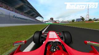 rFactor F1 2006  MSchumacher in Interlagos [upl. by Adamec24]