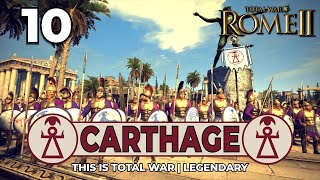 🔴LIVE THIS IS TOTAL WAR  LEGENDARY  CARTHAGE CAMPAIGN 10 [upl. by Fabiolas]