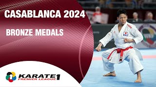 Karate1 CASABLANCA  BRONZE Medals  WORLD KARATE FEDERATION [upl. by Ainiger36]