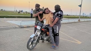 Abdullah sy choro ny Bike cheen li 🥺  snatching prank with Abdullah 😳 [upl. by Dalila]