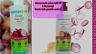 mamaearth onion hair oil amp redensyl dermatologist tested Boots hair growth [upl. by Remmer572]