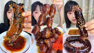 Eating a spicy and flavourful food dishes Chinese Food Challenge 4 [upl. by Tenenbaum550]