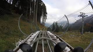 Alpine Coaster  Kolbensattel Oberammergau OLD [upl. by Ettelocin107]