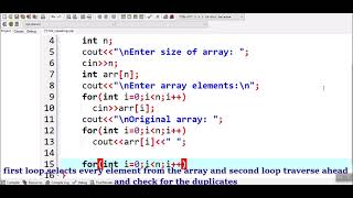 How to find the first repeating element in an array of integers in C [upl. by Ennairej237]