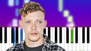 Matt Maeson  Go Easy Piano Tutorial [upl. by Derwin]