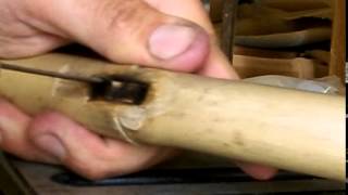 Native American Flute Making  Flute track specifics [upl. by Farrington]