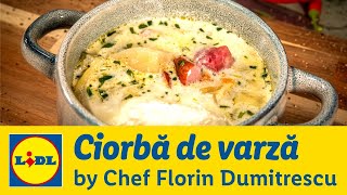 Ciorba de varza murata cu afumatura • Gateste cu Chef Florin Dumitrescu [upl. by Shirk]