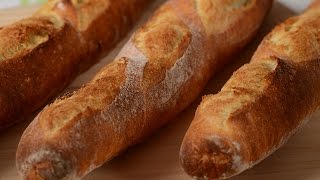 French Baguettes Recipe Demonstration  Joyofbakingcom [upl. by Hsirk]