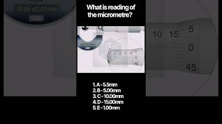 How to Read a Micrometer in Seconds  Symbol  Parts MeasurementSkills youtubeshorts [upl. by Nelo]