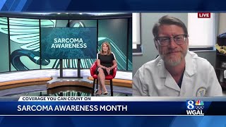 Doctor sarcoma survivor discusses this rare cancer [upl. by Enier188]