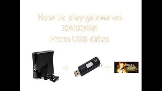 How to play games on Xbox360 using USB drive [upl. by Stutman]