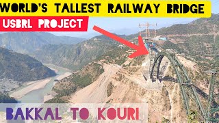 Chenab bridge  Worlds Highest railway bridge  USBRL PROJECT latest update vskbhomagia [upl. by Zysk]