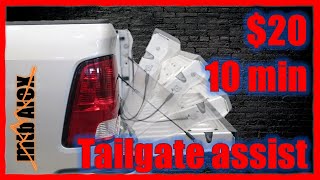 Installing Tailgate Assist on my Ram 1500 Slow tailgate open ram hemi dodgeram ramtrucks mopar [upl. by Radcliffe350]