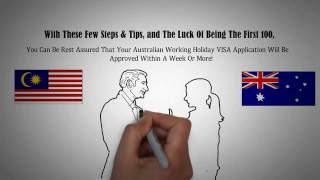 Simple Guide to Australia Work and Holiday Visa 462 for Malaysian [upl. by Ynnor419]