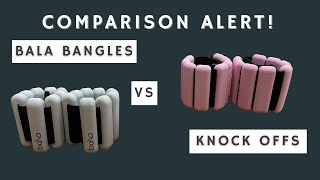 Bala Bangles vs Amazon Knockoff Comparison [upl. by Bowerman262]