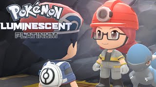 Pokemon Luminescent Platinum Walkthrough 2 No Commentary Coal Badge [upl. by Reahard]