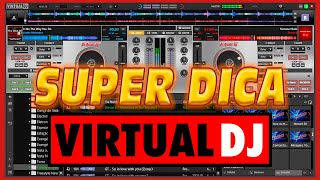 Uma Dica Super Rápida do Virtual Dj [upl. by Oizirbaf]