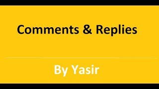 Facebook like Comment amp Replies ASPNET MVC Part 4 [upl. by Eckel]