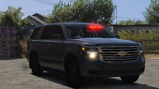 RCMP unmarked Tahoe quotkquot div [upl. by Yddur]