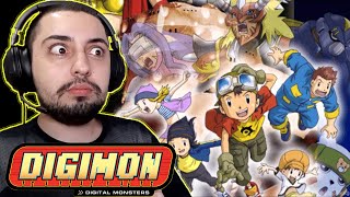 Reagindo a DIGIEVOLUÇÕES de DIGIMON 4  REACT [upl. by Avahc114]