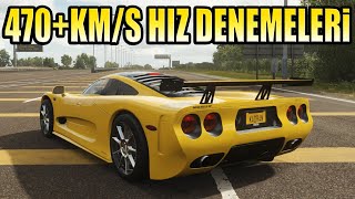 Oyunun En Hızlı Arabalarından Mosler MT900S ile Modifiye ve Hız Denemeleri  Forza Horizon 4 [upl. by Aphra]