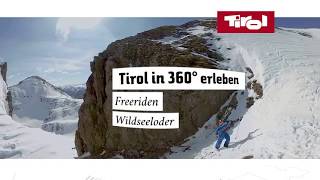 Freeride Ski Kitzbühel Skifahren in Tirol  360° ⛷ [upl. by Leirej669]