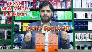 Tecno new Model  Tecno Spark 20 Price in Pakistan 2024 with full specs  Tecno Mobile [upl. by Ivett]