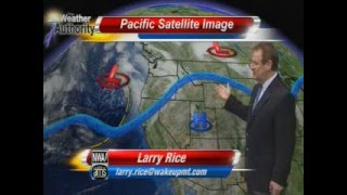 Todays Montana forecast with Wake Up Meteorologist Larry Rice [upl. by Tannen501]