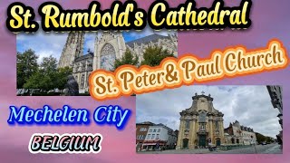 Gracious Architectures of St Rumbolds Cathedral amp St Peter and Paul Church in Mechelen Belgium [upl. by Sumetra]