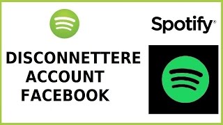 come disconnettere account facebook da spotify pc scollegare fb da spotify [upl. by Norahc391]