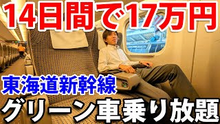 【東京〜大阪が乗り放題！】東海道新幹線のグリーン車フリー切符を使ってみた 《現在は買えません》 [upl. by Gough585]