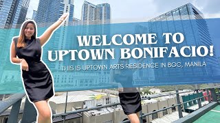 ACTUAL 3 BEDROOM UNIT IN UPTOWN BGC  MANILA  UPTOWN ARTS RESIDENCE [upl. by Eilitan156]