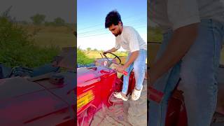 Mahindra Tractor per Spray paint 😲🚜shorts vlog youtubeshorts [upl. by Hsekar]