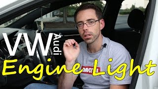 VW or Audi Check Engine Light 101 and How to Erase It [upl. by Ecinev]