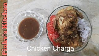 CHICKEN CHARGHA RECIPE BY PINKYS KITCHEN [upl. by Laehcimaj25]