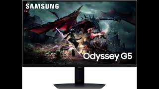 Review SAMSUNG 27Inch Odyssey G50D Series QHD Fast IPS Gaming Monitor LS27DG500ENXZA 2024 [upl. by Roland]