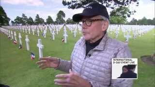 Peter Mansbridge talks to Tom Brokaw about DDay [upl. by Hamrnand]