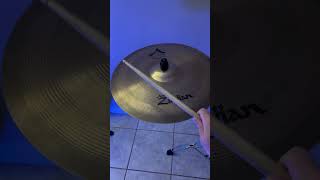 Zildjian 18” A Custom Rezo Crash Cymbal 1488g Demo [upl. by Alodee578]