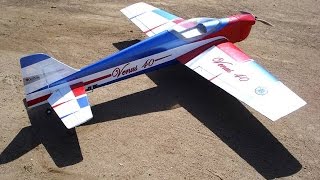 SWEET Venus 40 RC Pattern Plane [upl. by Ailecara]