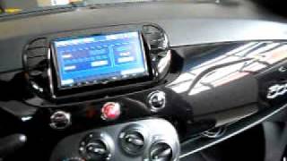 Impianto audio video su Fiat 500 [upl. by Farrington]