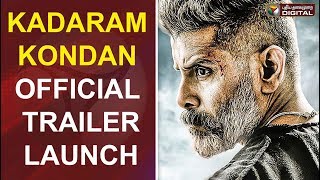 Kadaram Kondan  Official Trailer Launch  Kamal Haasan  Chiyaan Vikram  Rajesh M Selva  Ghibran [upl. by Burner760]