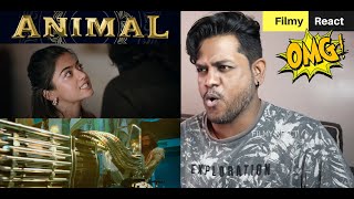 ANIMAL TRAILER REACTION  Filmy React  Ranbir Kapoor  Rashmika  Anil K  Bobby D  Sandeep Vanga [upl. by Ffirahs]