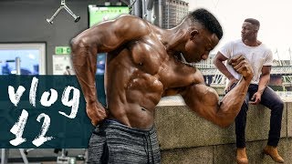 Muscle Works  best gym in London  Trip to AampE VLOG 12 [upl. by Nyre]